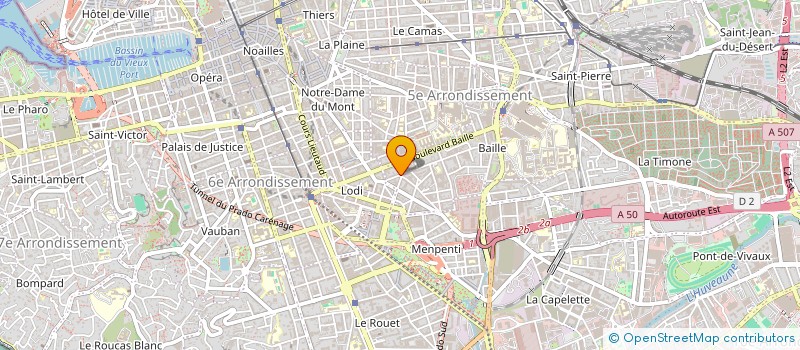 localisation de l'entreprise MONSIEUR KIYANE BOULIOU à MARSEILLE