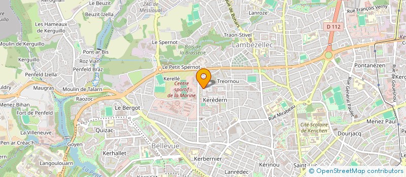 localisation de l'entreprise MONSIEUR KJAZIM BELJULI à BREST
