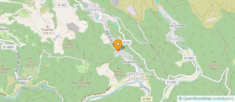 localisation de l'entreprise MONSIEUR KJELL KNUPFER  GRAISSESSAC