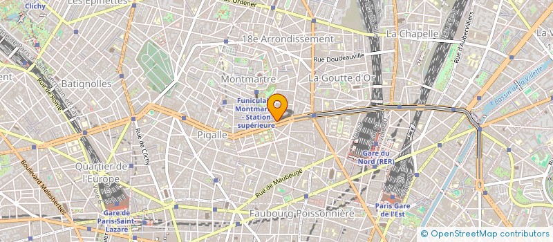 localisation de l'entreprise MONSIEUR KLAA ABDELHADI  PARIS 18