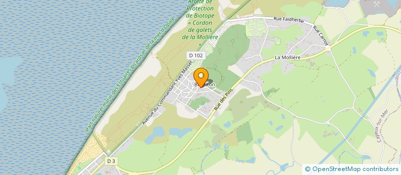 localisation de l'entreprise MONSIEUR KLAUDIUSZ JESSA  CAYEUX-SUR-MER