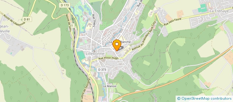 localisation de l'entreprise MONSIEUR KLAUS DANILIN à LILLEBONNE