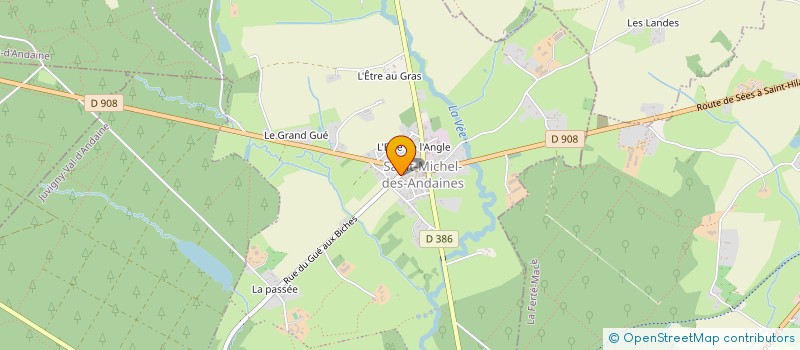 localisation de l'entreprise MONSIEUR KLAUS KRISTENSEN à BAGNOLES-DE-L'ORNE-NORMANDIE