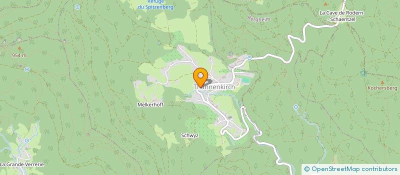 localisation de l'entreprise MONSIEUR KLAUS MARTINS  THANNENKIRCH