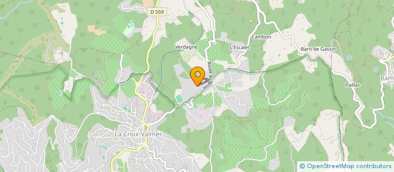 localisation de l'entreprise MONSIEUR KLAUS MEISTER  GASSIN