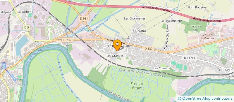 localisation de l'entreprise MONSIEUR KLAUS NESTLER à TONNAY-CHARENTE