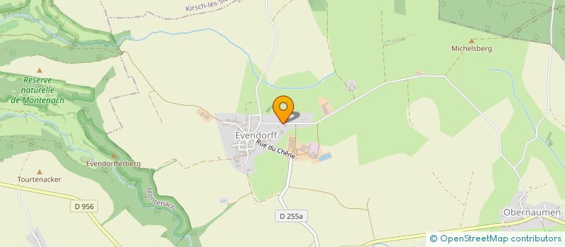 localisation de l'entreprise MONSIEUR KLAUS-PETER FUSS  KIRSCHNAUMEN