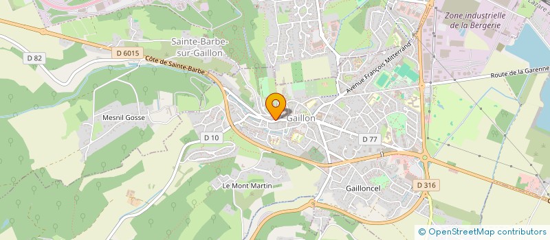 localisation de l'entreprise MONSIEUR KLAUS POHLAND  GAILLON