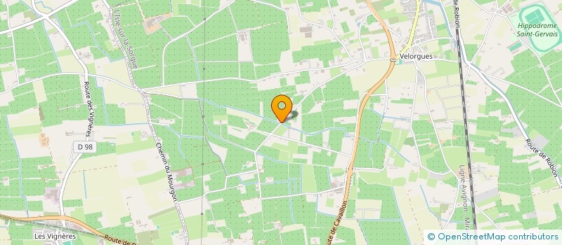 localisation de l'entreprise MONSIEUR KLAUS SILBERER  L'ISLE-SUR-LA-SORGUE