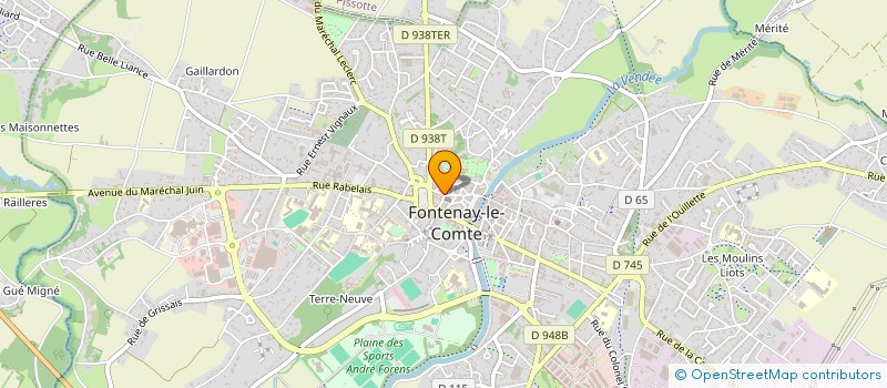 localisation de l'entreprise MONSIEUR KLAUS TEUFL à FONTENAY-LE-COMTE