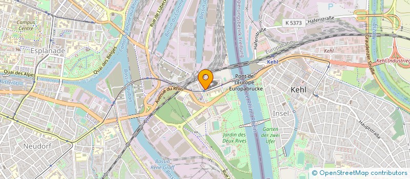 localisation de l'entreprise MONSIEUR KLAUS TRUBIGER à STRASBOURG