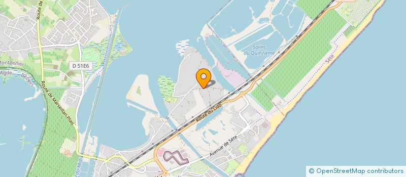 localisation de l'entreprise MONSIEUR KLEBER DUFRESNE à MARSEILLAN