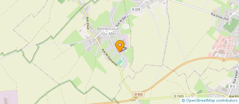 localisation de l'entreprise MONSIEUR KLEBER GODQUIN  BETHENCOURT-SUR-MER