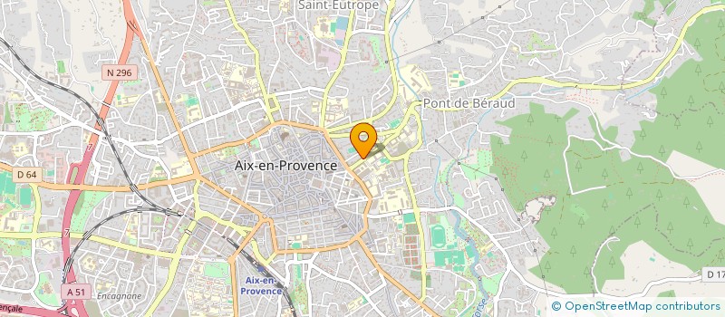 localisation de l'entreprise MONSIEUR KLEBER LAURANS à AIX EN PROVENCE