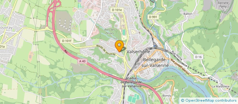 localisation de l'entreprise MONSIEUR KLEJ DOCAJ à VALSERHONE