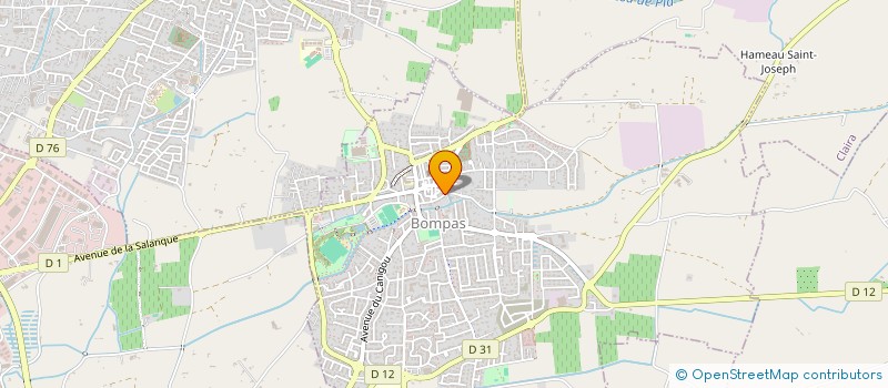 localisation de l'entreprise MONSIEUR KLEMENT FAUST  BOMPAS