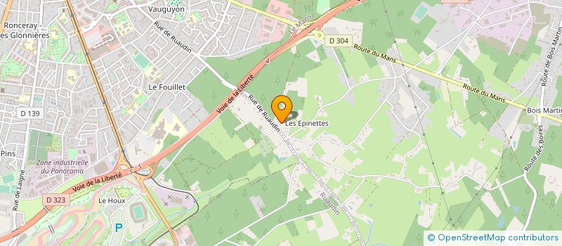 localisation de l'entreprise MONSIEUR KLETONNE CAUBET  CHANGE