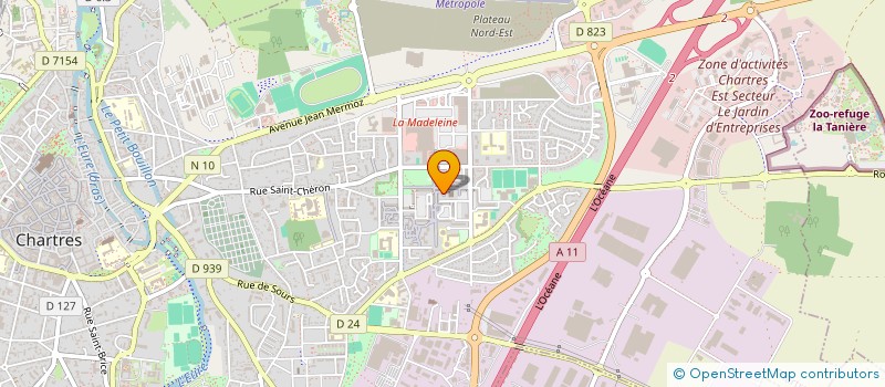 localisation de l'entreprise MONSIEUR KLEVIS GRRANA à CHARTRES