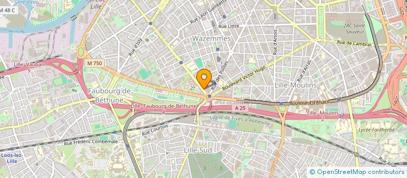 localisation de l'entreprise MONSIEUR KLIF CHELOUL à LILLE