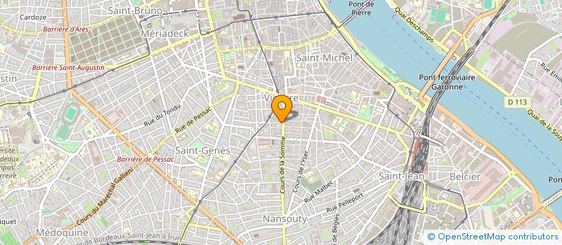 localisation de l'entreprise MONSIEUR KLIVE LEON DITVOLNY  BORDEAUX