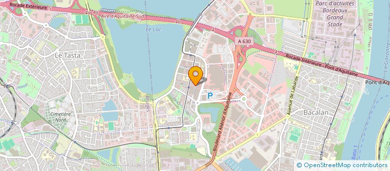 localisation de l'entreprise MONSIEUR KLOTIOLEIMAN NOWA YEO  BORDEAUX