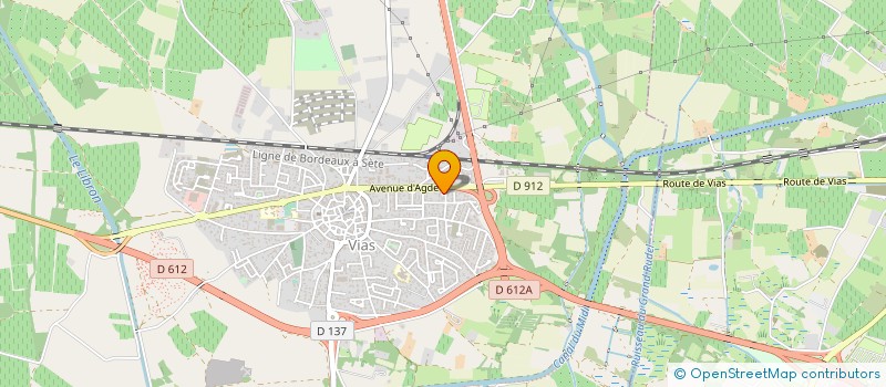 localisation de l'entreprise MONSIEUR KLYDE MASCOU  VIAS