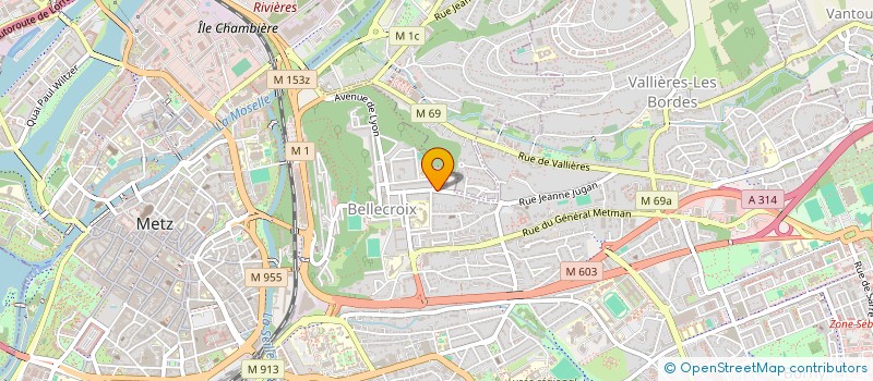 localisation de l'entreprise MONSIEUR KNYAZ NAMOYAN  METZ