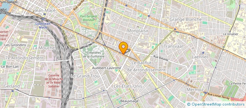 localisation de l'entreprise MONSIEUR KOBA MODEBADZE  LYON