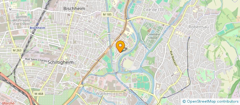 localisation de l'entreprise MONSIEUR KOBA SIKHAROULIDZE  SCHILTIGHEIM