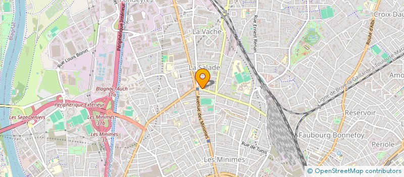 localisation de l'entreprise MONSIEUR KOBENAN KOUAKOU à TOULOUSE