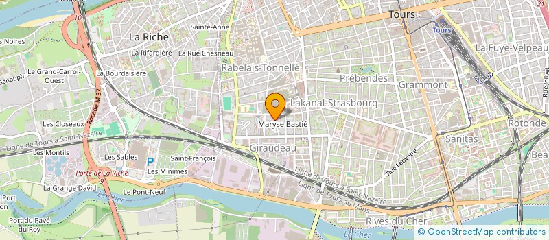 localisation de l'entreprise MONSIEUR KOCEILA AREZKI  TOURS