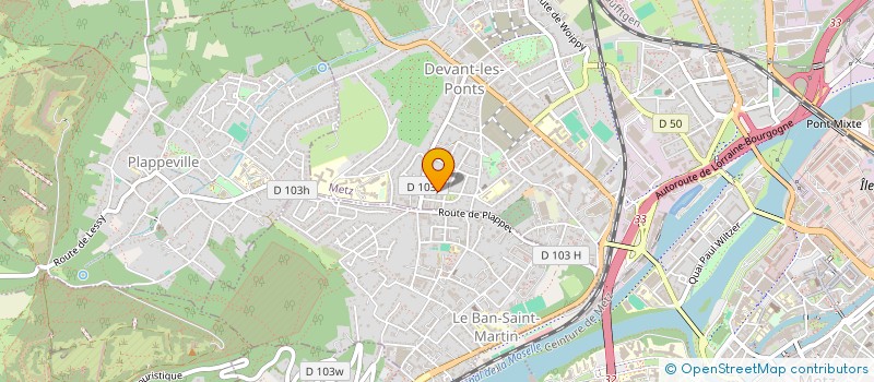 localisation de l'entreprise MONSIEUR KOCEILA BENHADJ  METZ