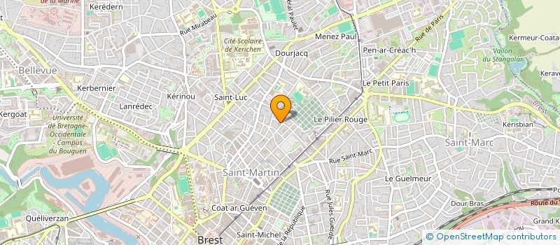 localisation de l'entreprise MONSIEUR KOCEILA BERKACHE à BREST