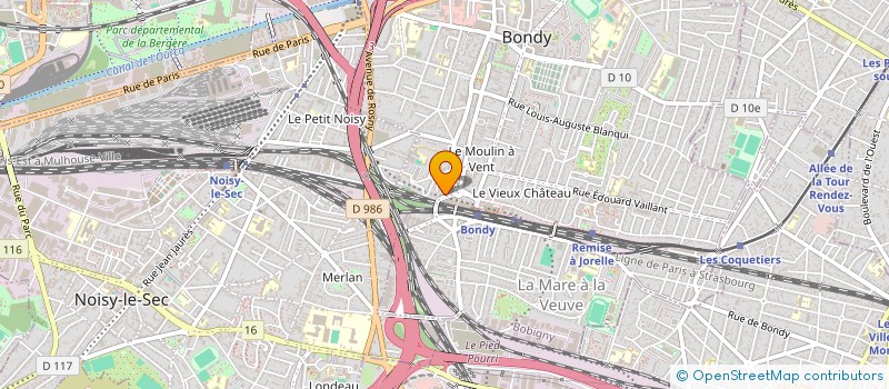 localisation de l'entreprise MONSIEUR KOCEILA MAACHA  BONDY