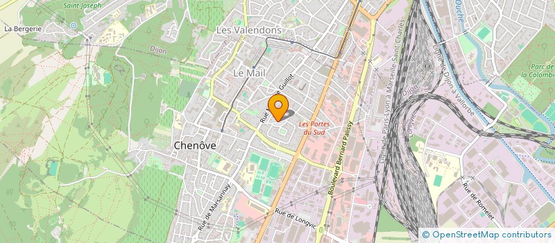localisation de l'entreprise MONSIEUR KOCEILA RABHI  DIJON