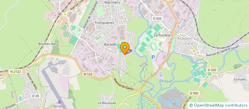 localisation de l'entreprise MONSIEUR KOCEILA SI SALEM à AURILLAC
