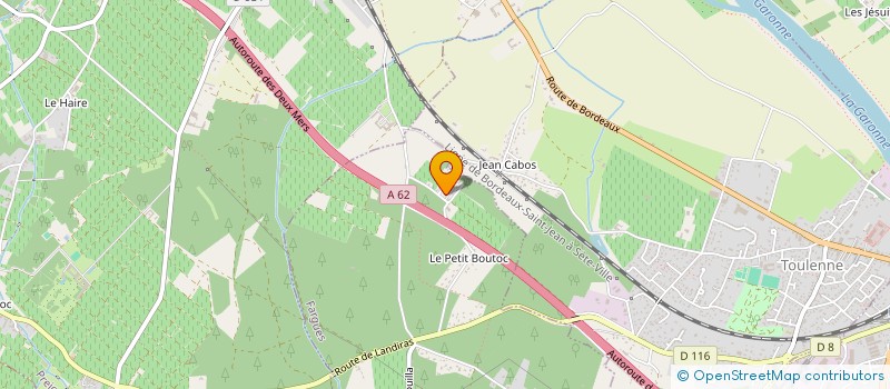 localisation de l'entreprise MONSIEUR KODJO AKPOTO SEGNIGAN  EYSINES