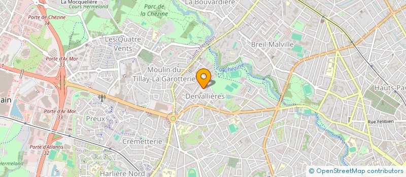 localisation de l'entreprise MONSIEUR KODJO APEDJAGBO à NANTES