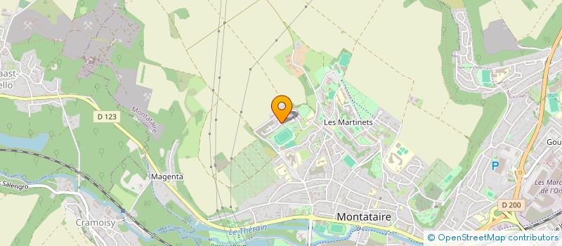 localisation de l'entreprise MONSIEUR KODJO-FAHD AHOLU  MONTATAIRE