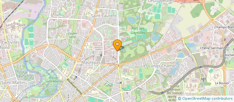 localisation de l'entreprise MONSIEUR KODJO MISSOHOUN  RENNES