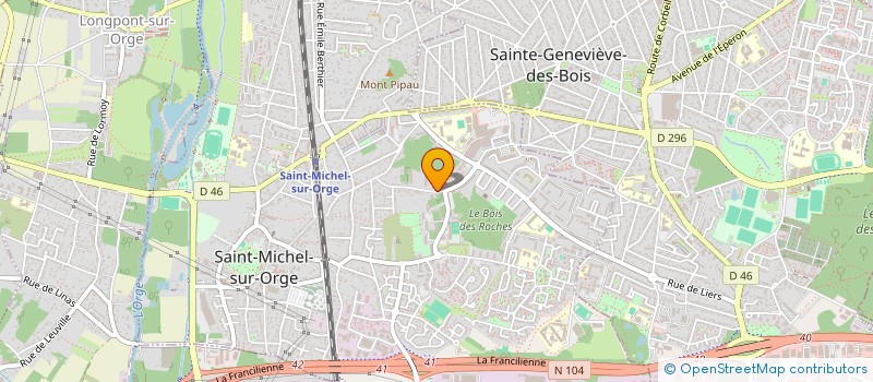localisation de l'entreprise MONSIEUR KODJOVI AVEKOE à SAINT-MICHEL-SUR-ORGE