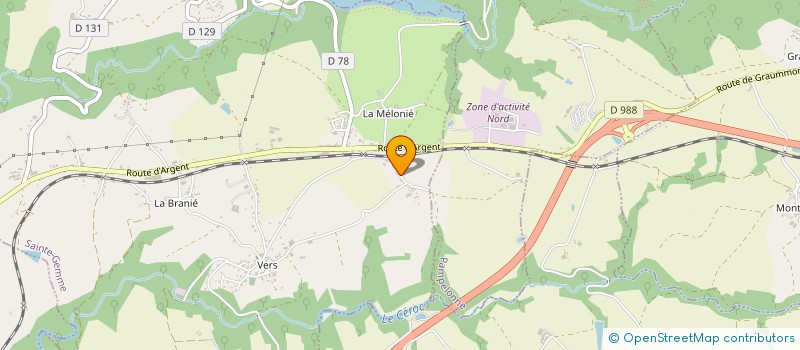 localisation de l'entreprise MONSIEUR KOENE DE HAAN  MIRANDOL-BOURGNOUNAC