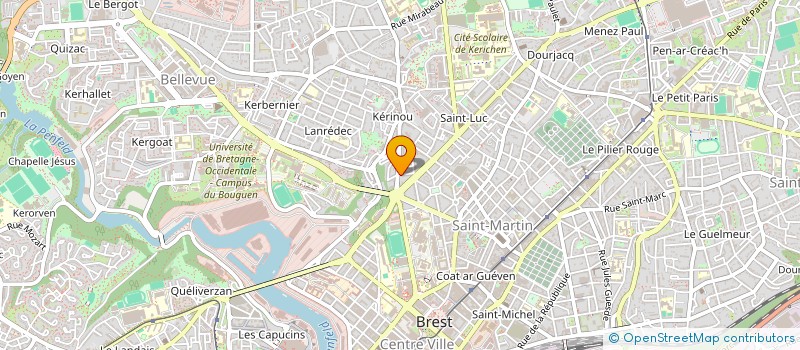 localisation de l'entreprise MONSIEUR KOENRAAD SAVELS à BREST