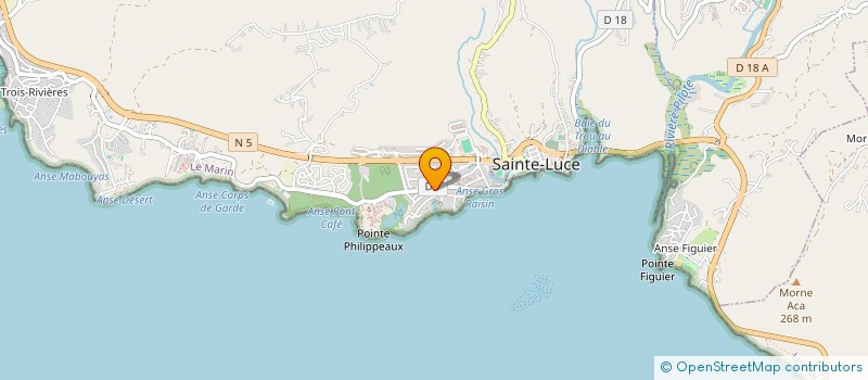 localisation de l'entreprise MONSIEUR KOFANE ANDRIEUX  SAINTE-LUCE