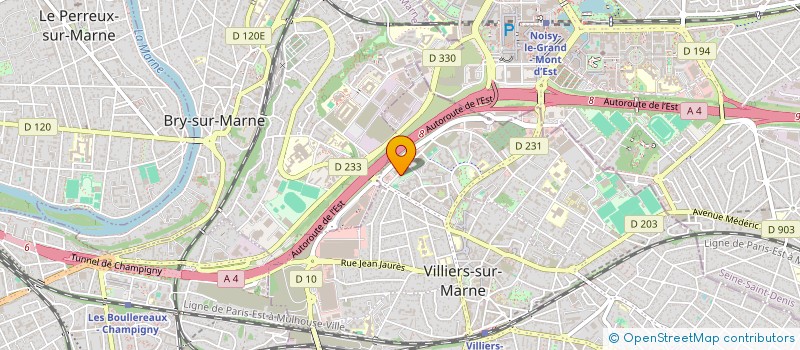 localisation de l'entreprise MONSIEUR KOFFI AGBEKA YEKPLE-DJILAN à VILLIERS-SUR-MARNE