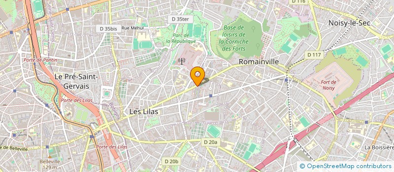 localisation de l'entreprise MONSIEUR KOFFI ALLA à LES LILAS