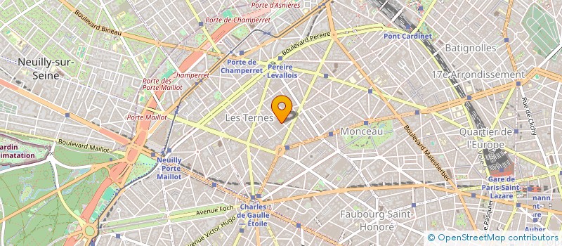 localisation de l'entreprise MONSIEUR KOFFI ALPHONSE OUEDRAOGO  PARIS