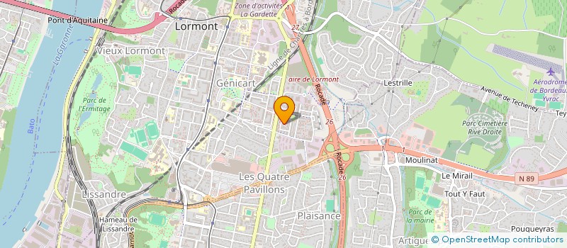 localisation de l'entreprise MONSIEUR KOFFI AMEDEGNATO à LORMONT