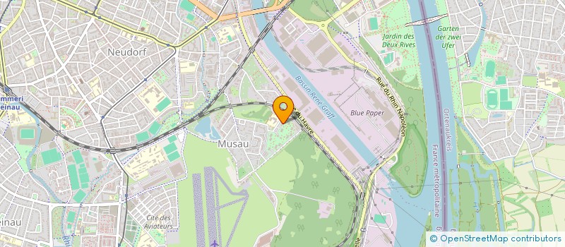 localisation de l'entreprise MONSIEUR KOFFI AZIAMADIA  STRASBOURG