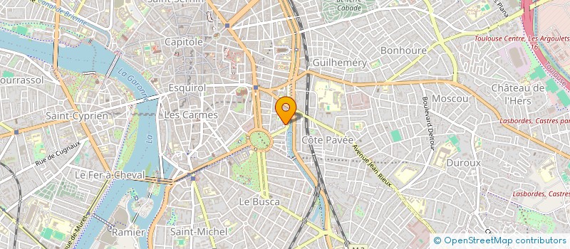 localisation de l'entreprise MONSIEUR KOFFI BIAVA DAVID MENSAH  TOULOUSE